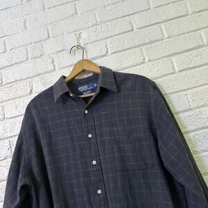 Ralph Lauren‎ Men's Navy and Black Shirt